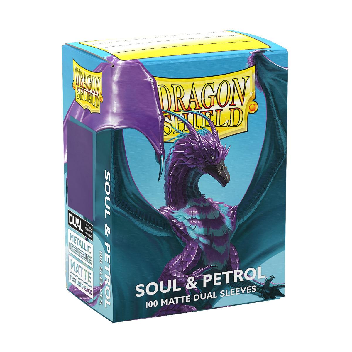 Dragon Shield: Standard 100ct Sleeves - Soul and Petrol | Gamers Paradise