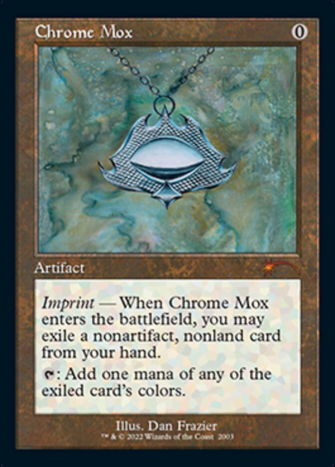 Chrome Mox (Retro) [Secret Lair Countdown Kit] | Gamers Paradise