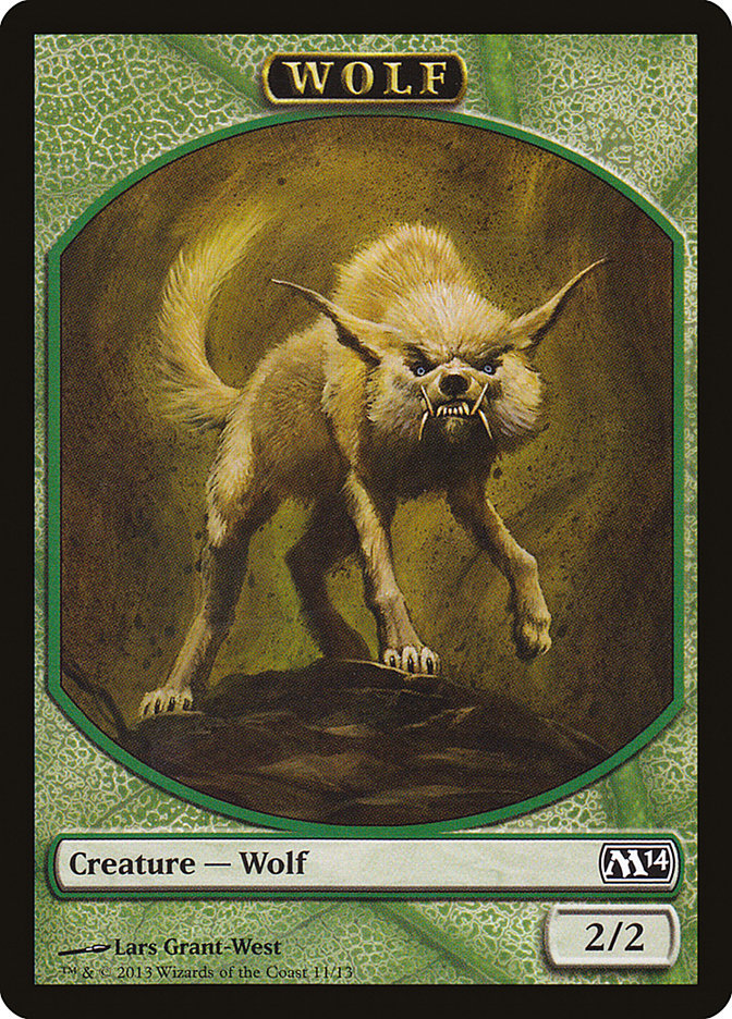Wolf Token [Magic 2014 Tokens] | Gamers Paradise