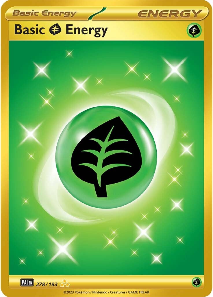 Basic Grass Energy (278/193) [Scarlet & Violet: Paldea Evolved] | Gamers Paradise