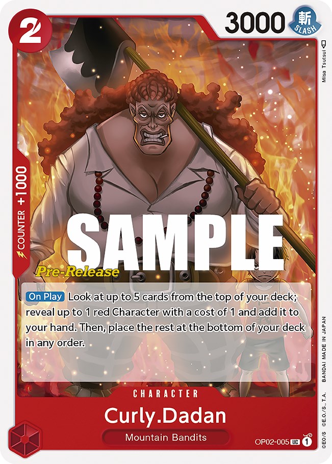 Curly.Dadan [Paramount War Pre-Release Cards] | Gamers Paradise