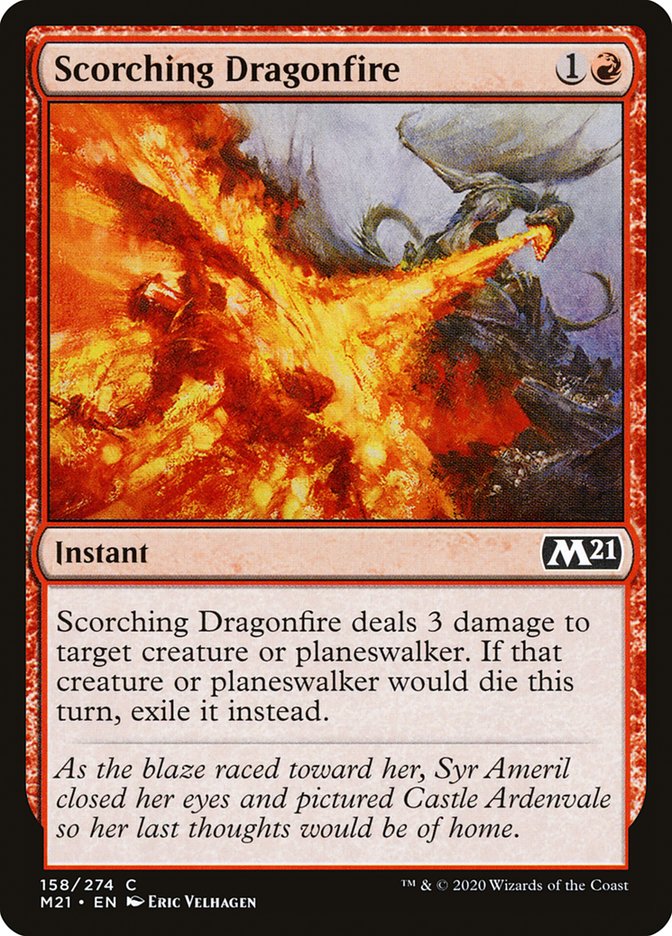 Scorching Dragonfire [Core Set 2021] | Gamers Paradise