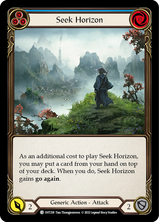 Seek Horizon (Blue) [OUT218] (Outsiders) | Gamers Paradise