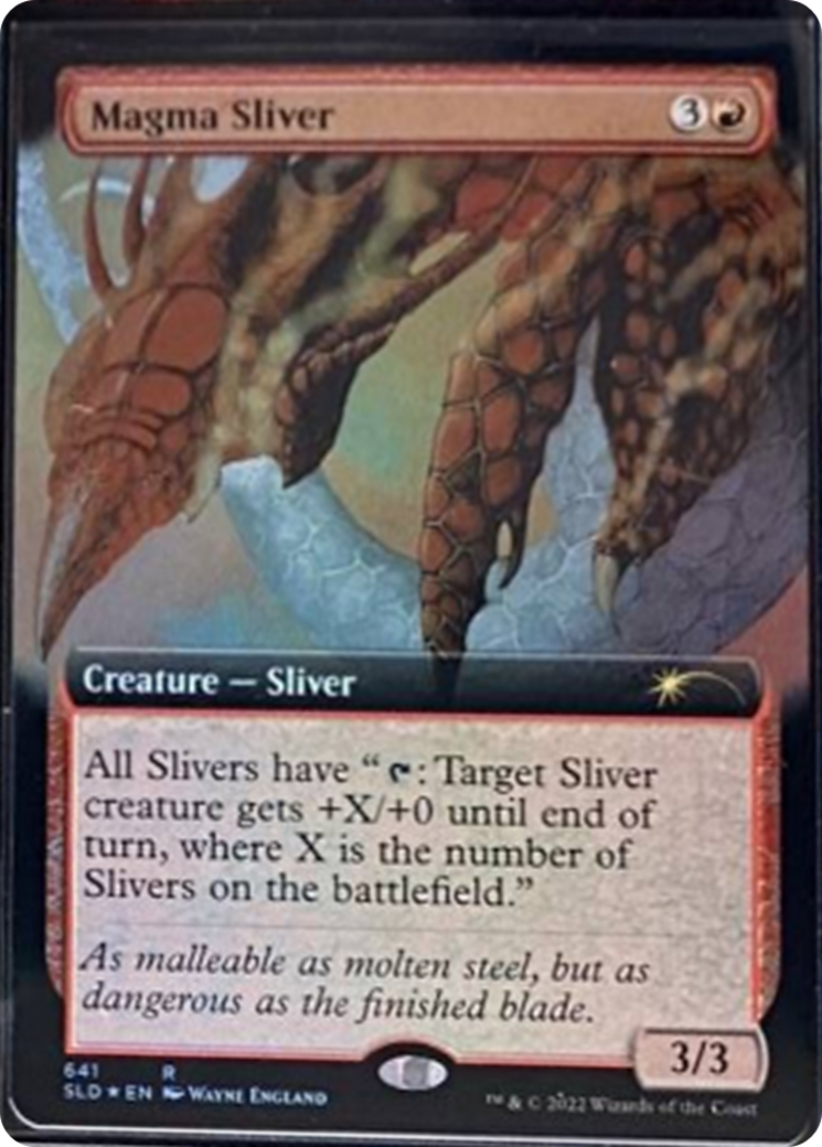 Magma Sliver (Extended Art) [Secret Lair Drop Series] | Gamers Paradise