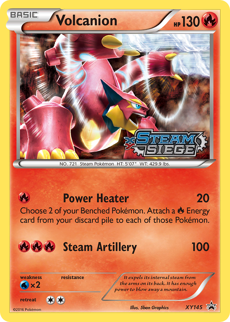 Volcanion (XY145) [XY: Black Star Promos] | Gamers Paradise