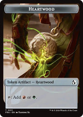Heartwood // Thopter Double-Sided Token [Reality Fracture Tokens] | Gamers Paradise