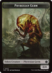 Phyrexian Germ // Phyrexian Beast Double-Sided Token [Foundations Commander Tokens] | Gamers Paradise