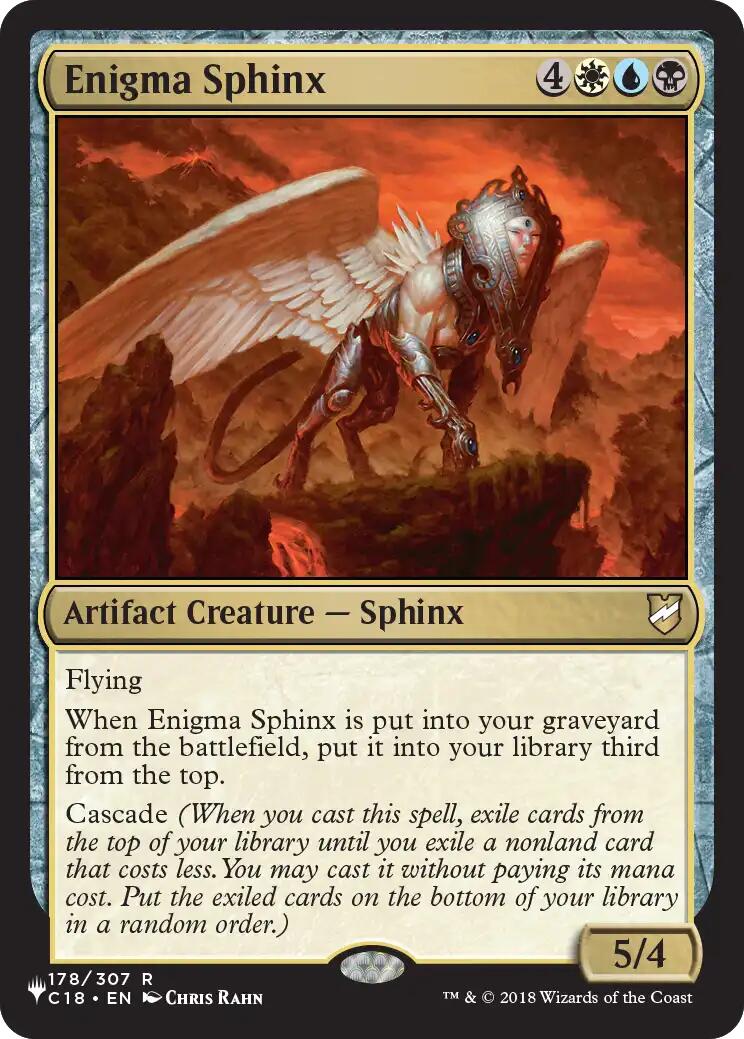 Enigma Sphinx [The List] | Gamers Paradise