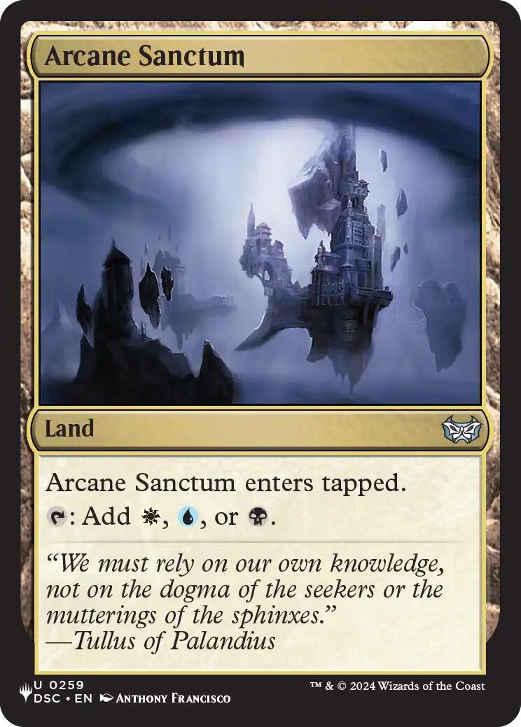Arcane Sanctum (DSC) [The List] | Gamers Paradise