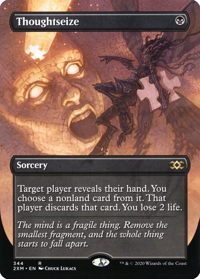 Thoughtseize (Toppers) [Double Masters] | Gamers Paradise