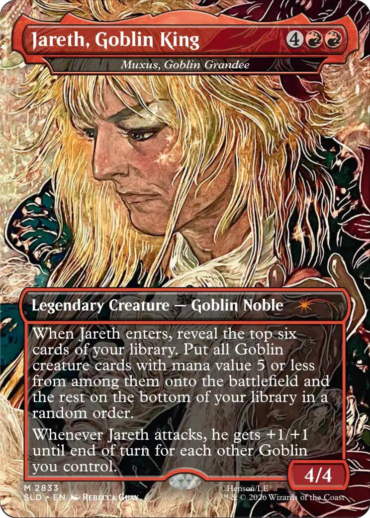 Jareth, Goblin King - Muxus, Goblin Grandee [Secret Lair Drop Series] | Gamers Paradise