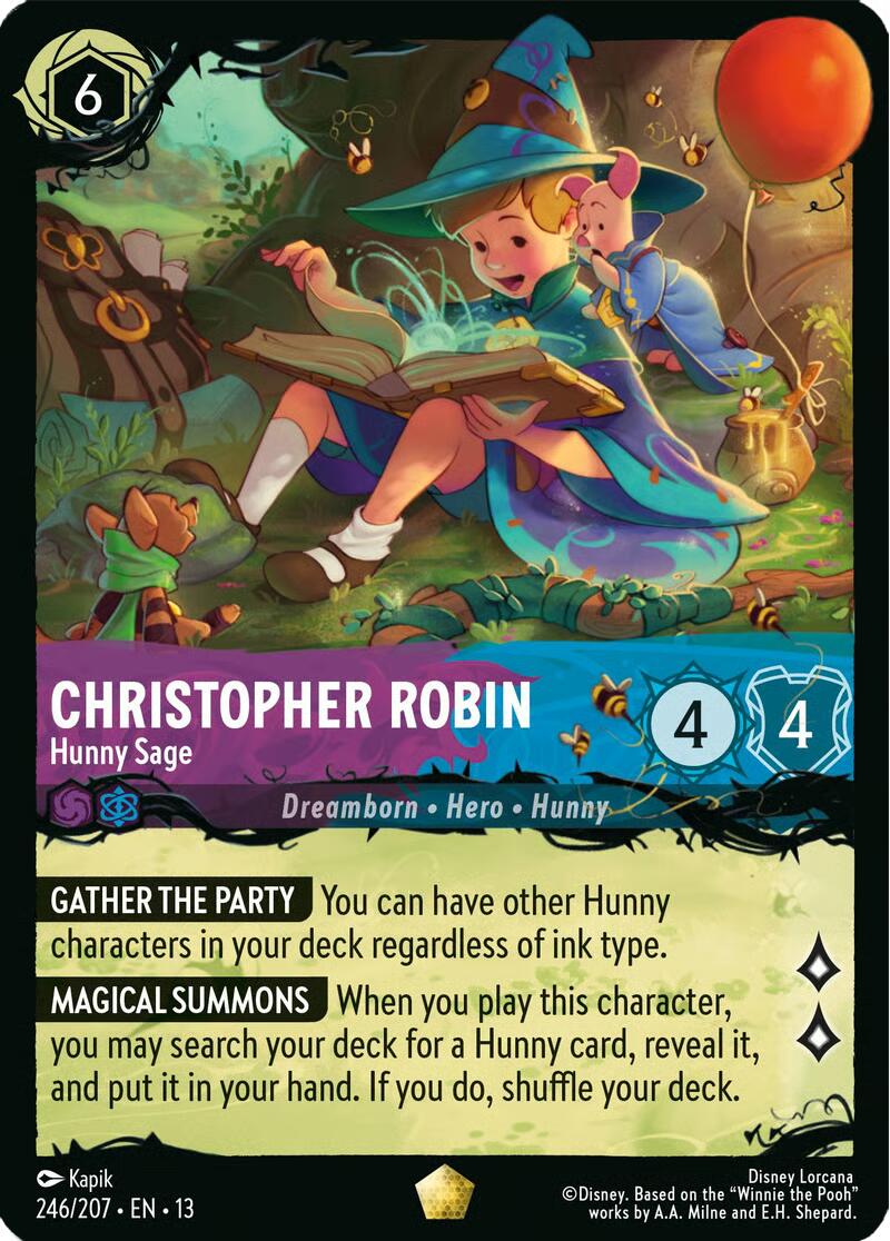 Christopher Robin - Hunny Sage (246/207) [Illumineer's Quest: The Great Hunny Rescue] | Gamers Paradise