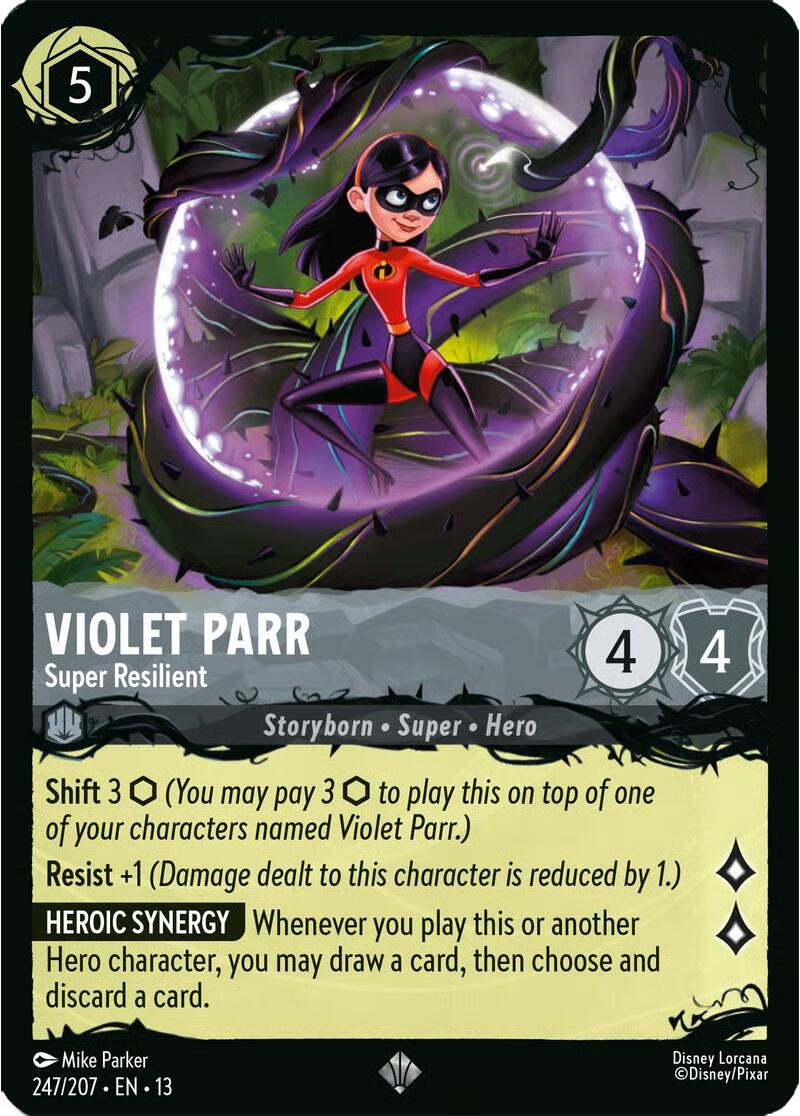 Violet Parr - Super Resilient (247/207) [Illumineer's Quest: The Great Hunny Rescue] | Gamers Paradise