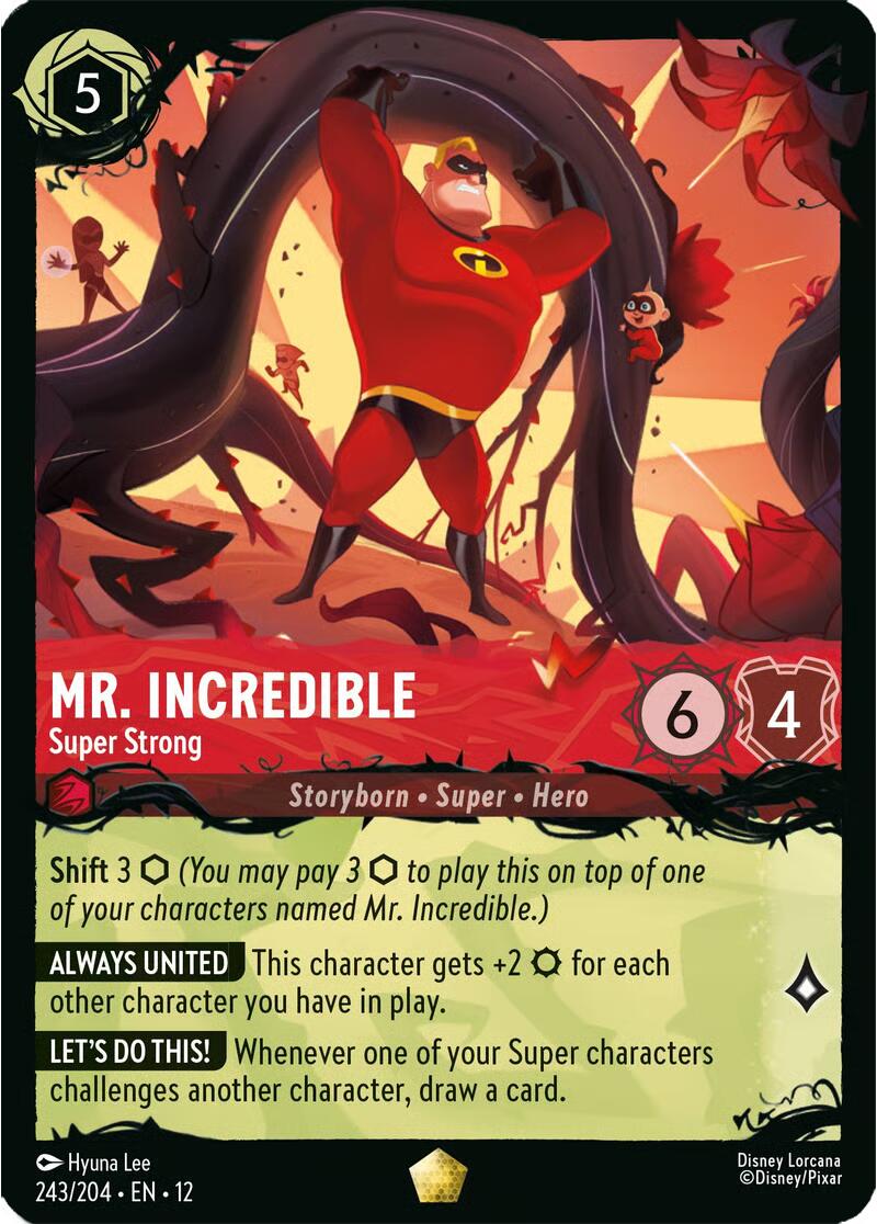 Mr. Incredible - Super Strong (243/204) [Illumineer's Quest: The Great Hunny Rescue] | Gamers Paradise