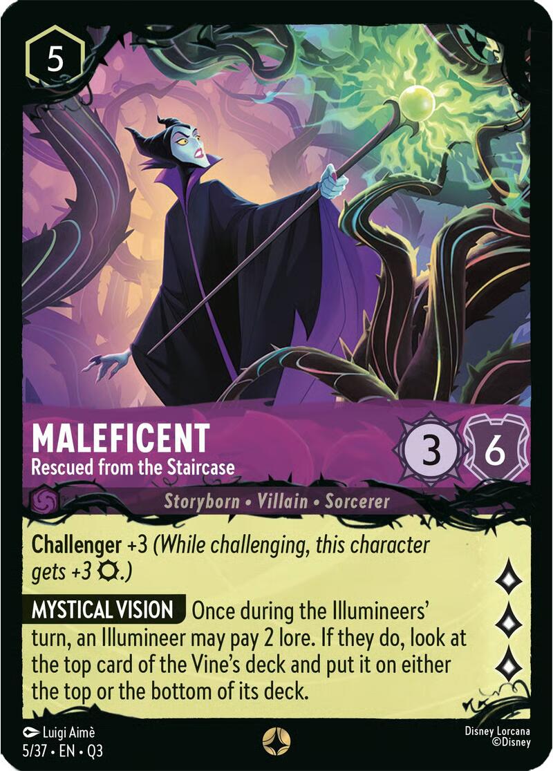 Maleficent - Rescued from the Staircase (5/37) [Illumineer's Quest: The Great Hunny Rescue] | Gamers Paradise
