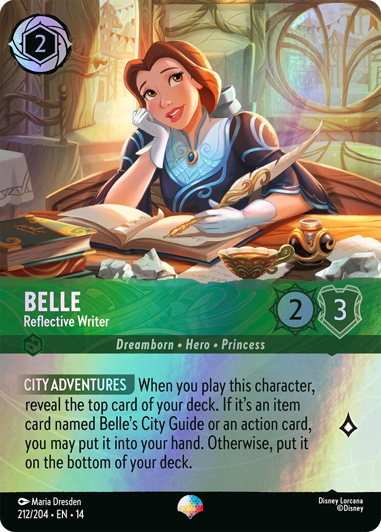 Belle - Reflective Writer (Epic) (212/204) [Hyperia City] | Gamers Paradise