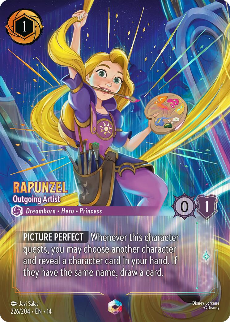 Rapunzel - Outgoing Artist (Enchanted) (226/204) [Hyperia City] | Gamers Paradise