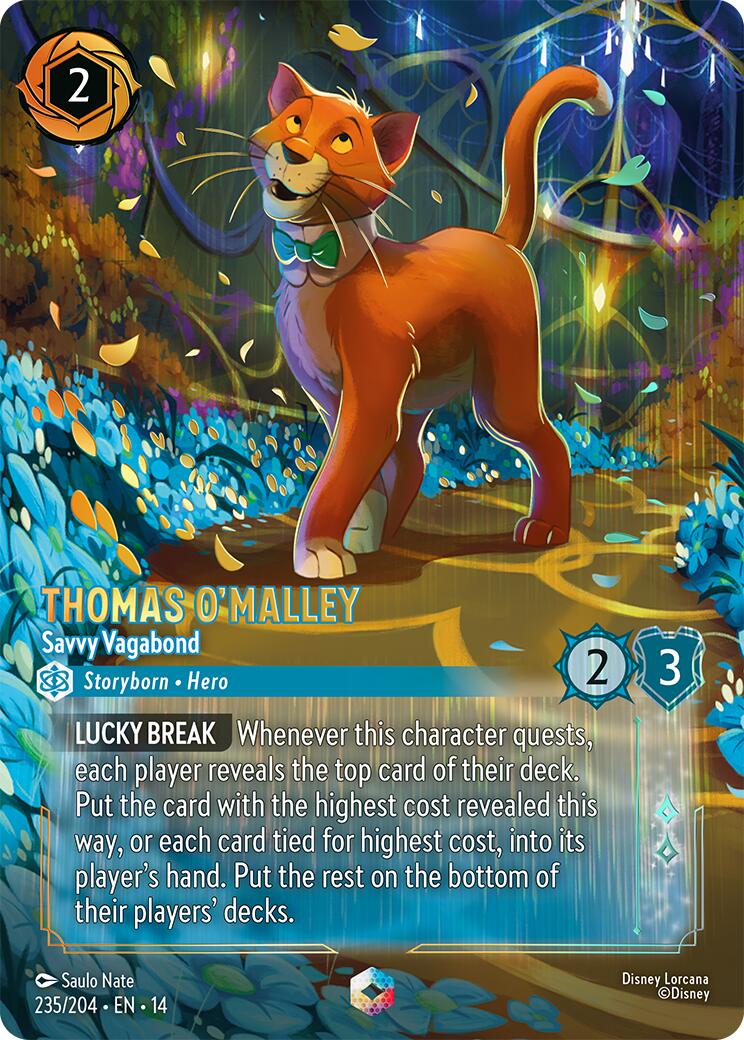Thomas O'Malley - Savvy Vagabond (Enchanted) (235/204) [Hyperia City] | Gamers Paradise
