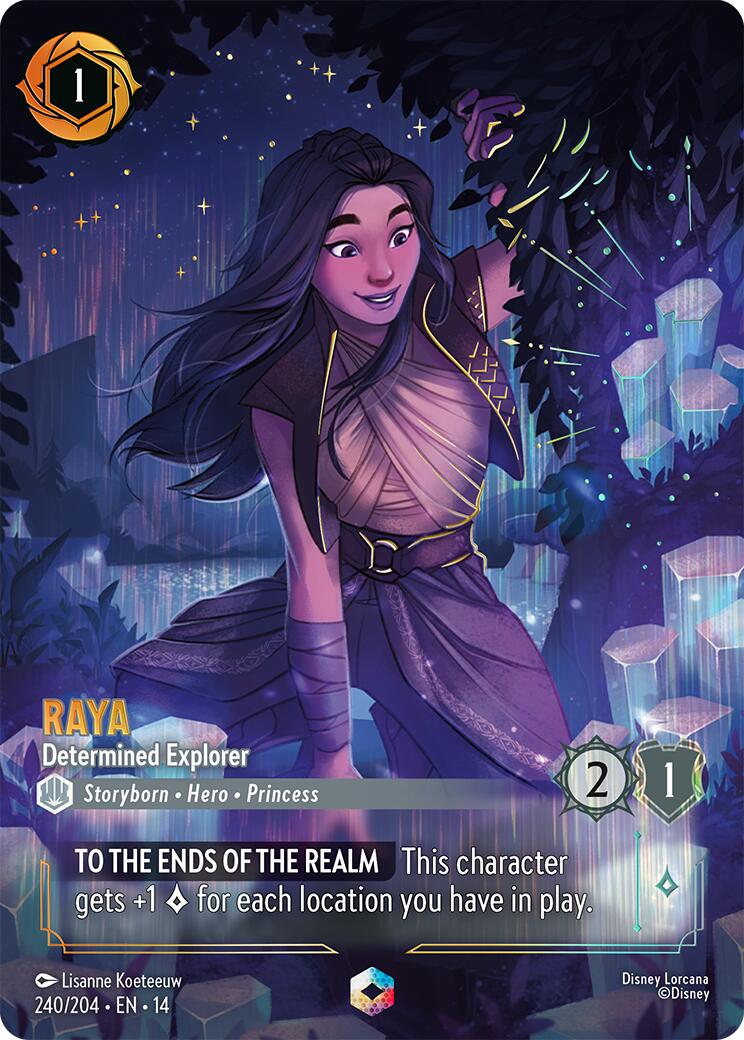 Raya - Determined Explorer (Enchanted) (240/204) [Hyperia City] | Gamers Paradise
