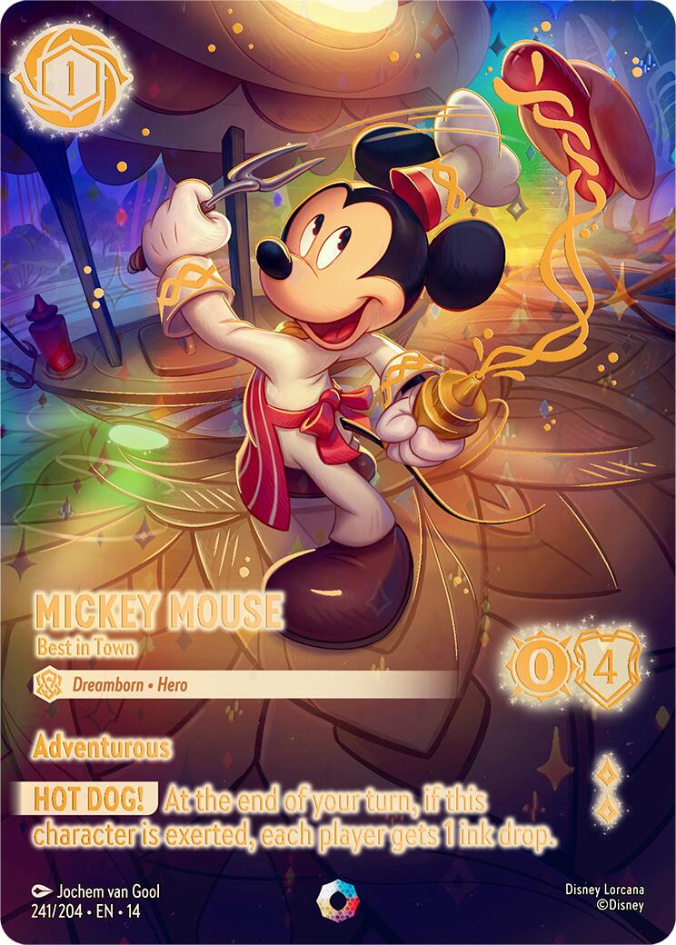 Mickey Mouse - Best in Town (Iconic) (241/204) [Hyperia City] | Gamers Paradise