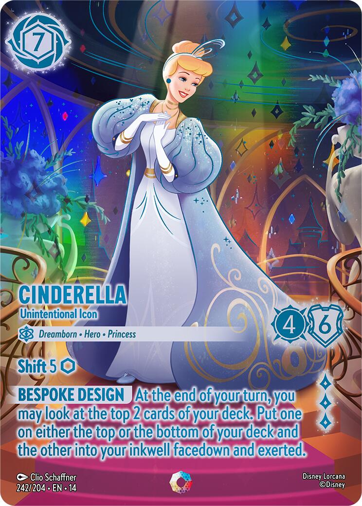 Cinderella - Unintentional Icon (Iconic) (242/204) [Hyperia City] | Gamers Paradise