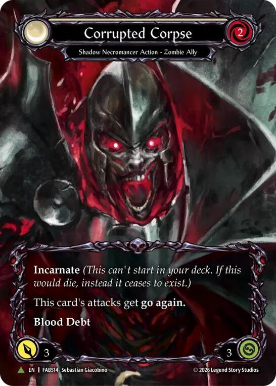 Corrupted Corpse (H) (Marvel) [FAB514] (Promo)  Cold Foil | Gamers Paradise