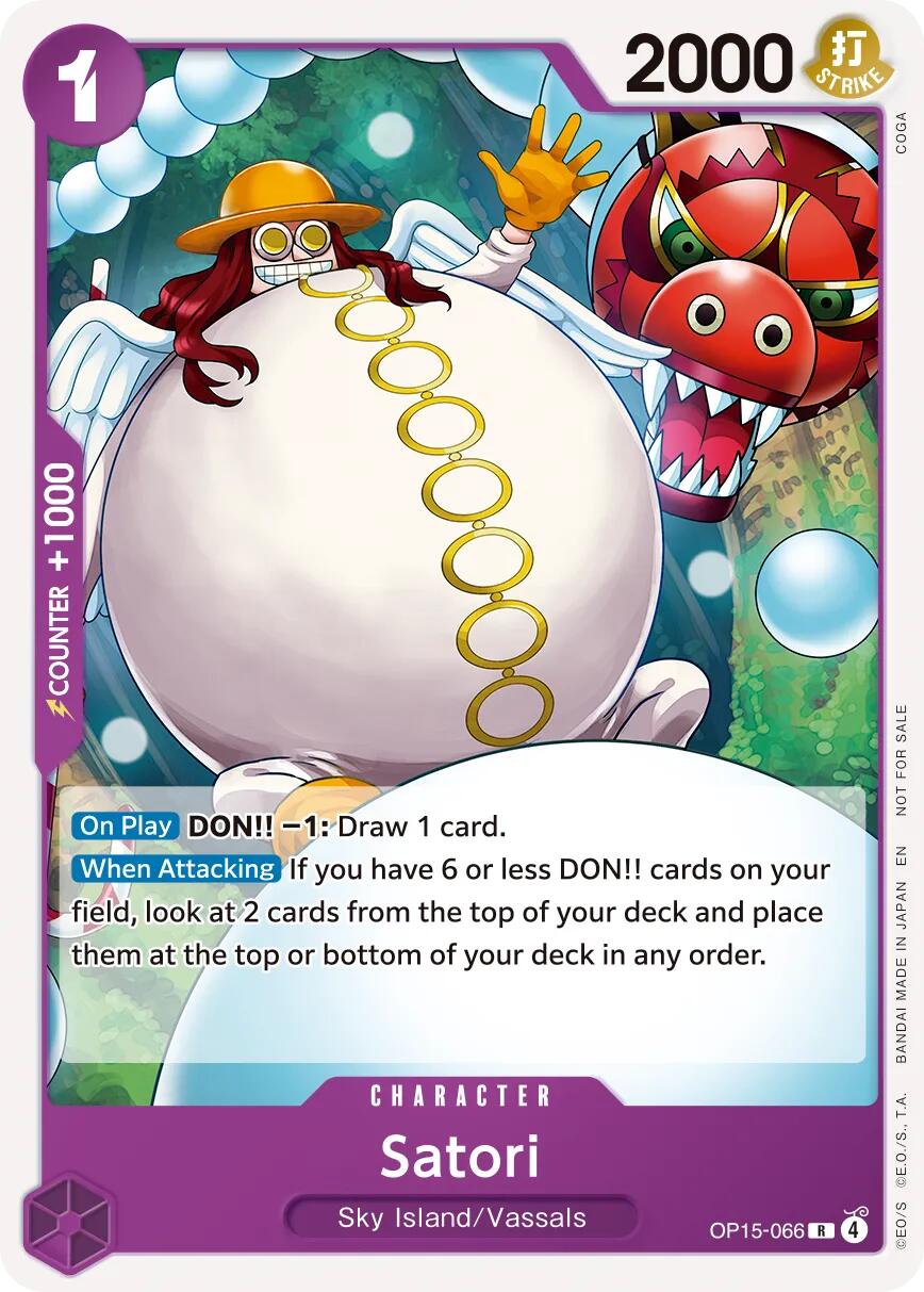 Satori (Tournament Pack 2026 Vol. 4) [One Piece Promotion Cards] | Gamers Paradise