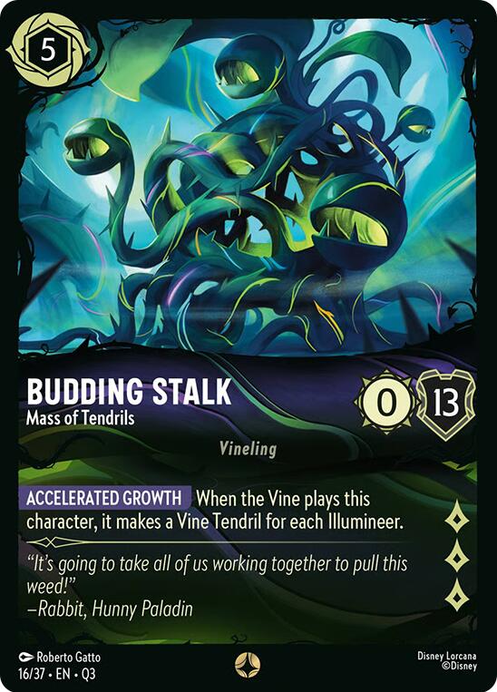 Budding Stalk - Mass of Tendrils (16/37) [Illumineer's Quest: The Great Hunny Rescue] | Gamers Paradise