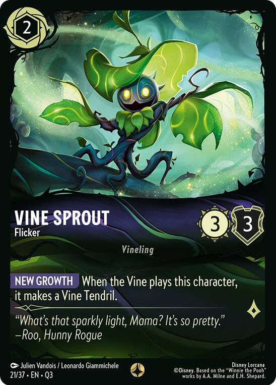 Vine Sprout - Flicker (21/37) [Illumineer's Quest: The Great Hunny Rescue] | Gamers Paradise