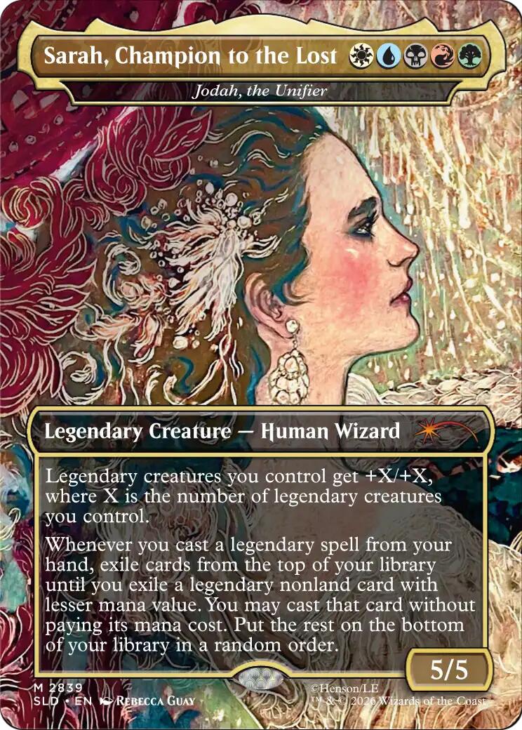 Sarah, Champion to the Lost - Jodah, the Unifier [Secret Lair Drop Series] | Gamers Paradise