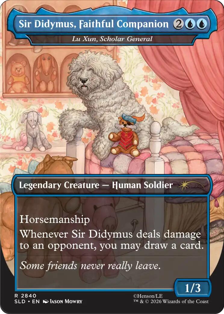 Sir Didymus, Rider of Ambrosius - Lu Xun, Scholar General [Secret Lair Drop Series] | Gamers Paradise