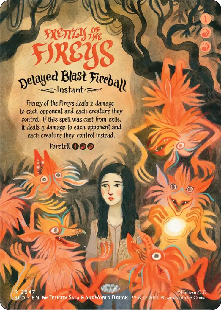 Frenzy of the Fireys - Delayed Blast Fireball [Secret Lair Drop Series] | Gamers Paradise