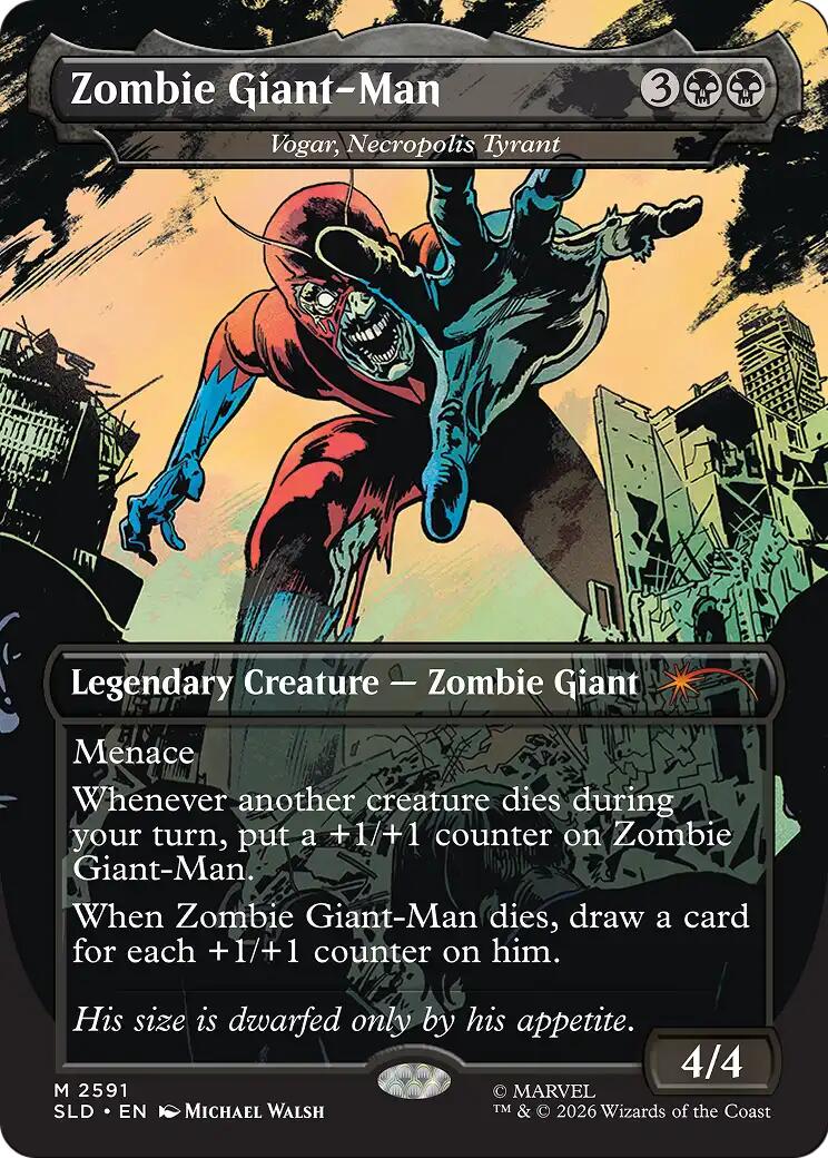 Zombie Giant-Man - Vogar, Necropolis Tyrant [Secret Lair Drop Series] | Gamers Paradise