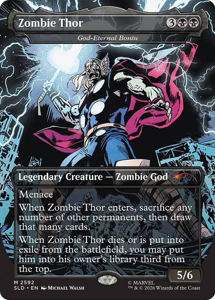 Zombie Thor - God-Eternal Bontu [Secret Lair Drop Series] | Gamers Paradise
