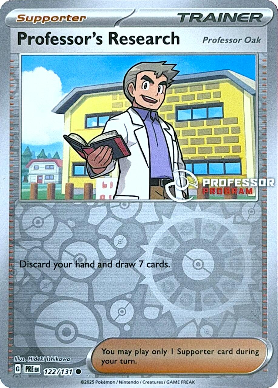 Professor's Research [Professor Oak] - 122/131 [Professor Program Promos] | Gamers Paradise