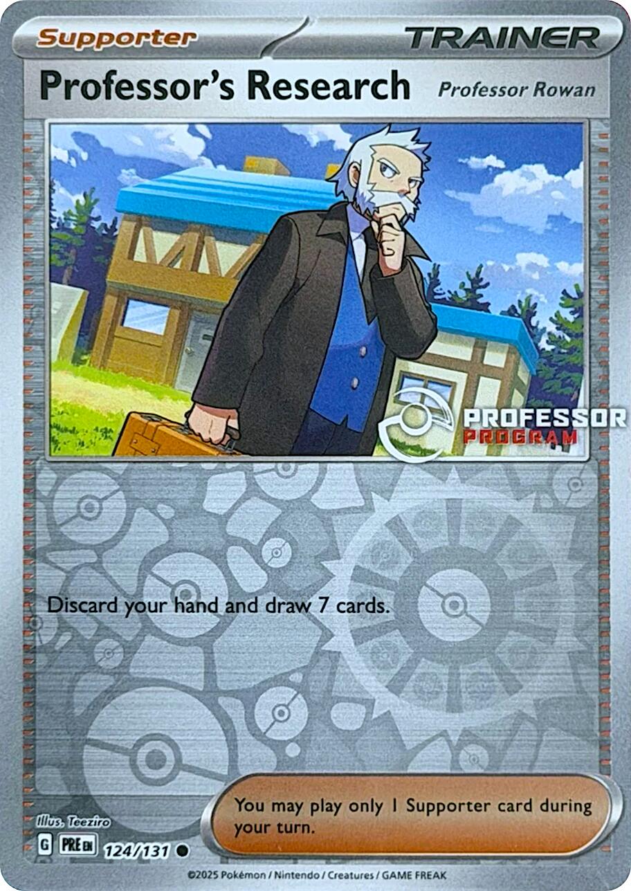 Professor's Research [Professor Rowan] - 124/131 [Professor Program Promos] | Gamers Paradise