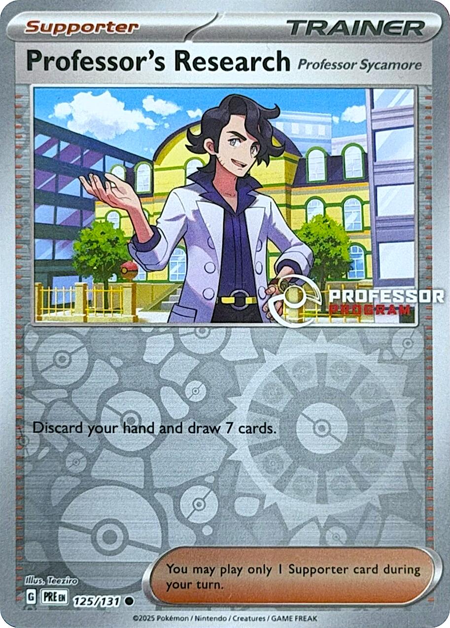 Professor's Research [Professor Sycamore] - 125/131 [Professor Program Promos] | Gamers Paradise
