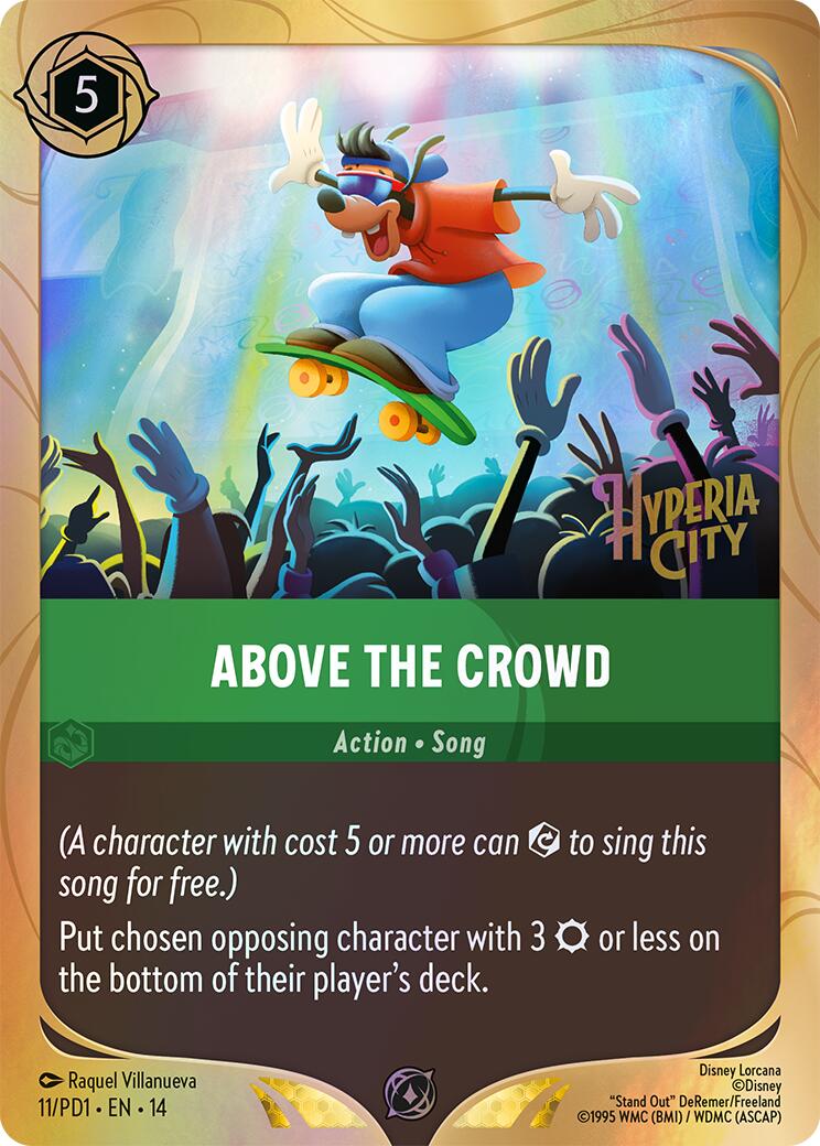 Above the Crowd (11) [Promo Cards] | Gamers Paradise