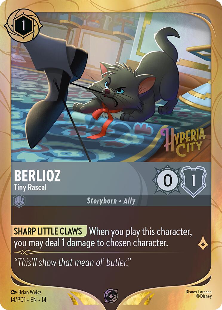 Berlioz - Tiny Rascal (14) [Promo Cards] | Gamers Paradise