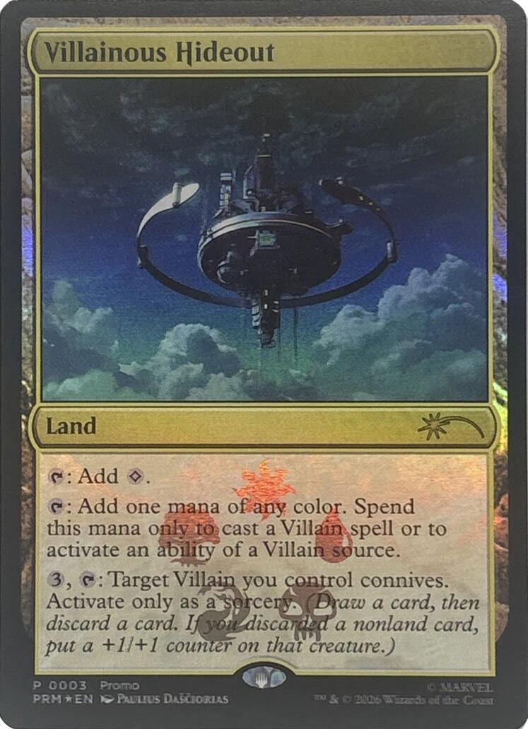Villainous Hideout [Marvel Super Heroes Promos] | Gamers Paradise