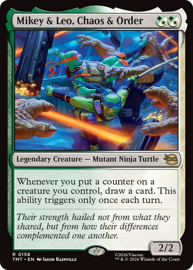 Mikey & Leo, Chaos & Order [Teenage Mutant Ninja Turtles] | Gamers Paradise