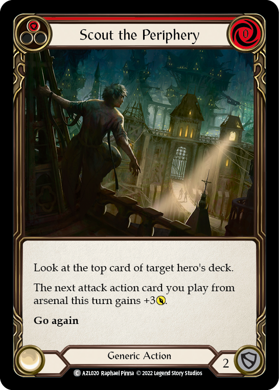 Scout the Periphery (Red) [AZL020] (Outsiders Azalea Blitz Deck) | Gamers Paradise