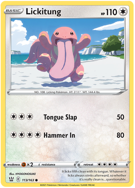 Lickitung (113/163) [Sword & Shield: Battle Styles] | Gamers Paradise
