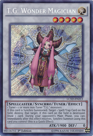 T.G. Wonder Magician [LC5D-EN213] Secret Rare | Gamers Paradise