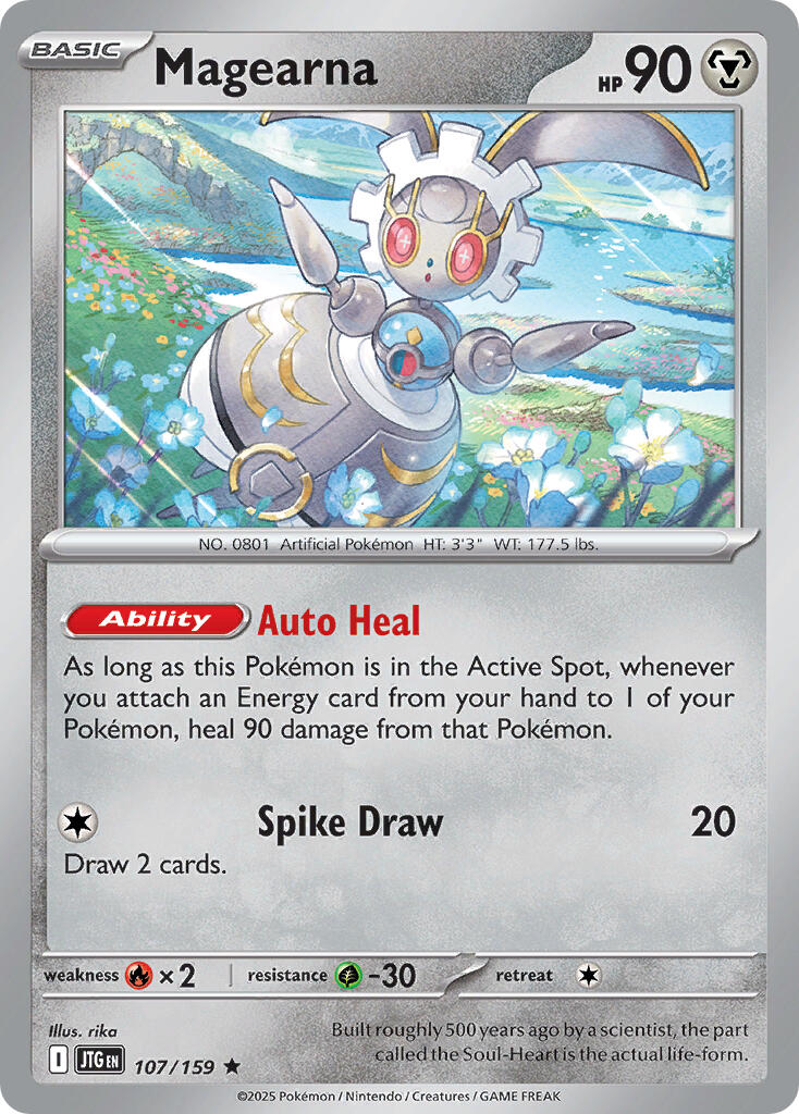 Magearna (107/159) (Deck Exclusive) [Scarlet & Violet: Journey Together] | Gamers Paradise