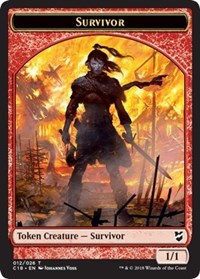 Survivor // Myr (023) Double-Sided Token [Commander 2018 Tokens] | Gamers Paradise