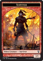 Survivor // Myr (023) Double-Sided Token [Commander 2018 Tokens] | Gamers Paradise