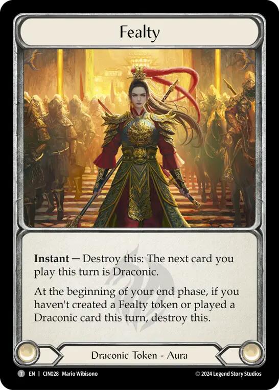 Fealty [CIN028] (The Hunted Cindra Blitz Deck) | Gamers Paradise