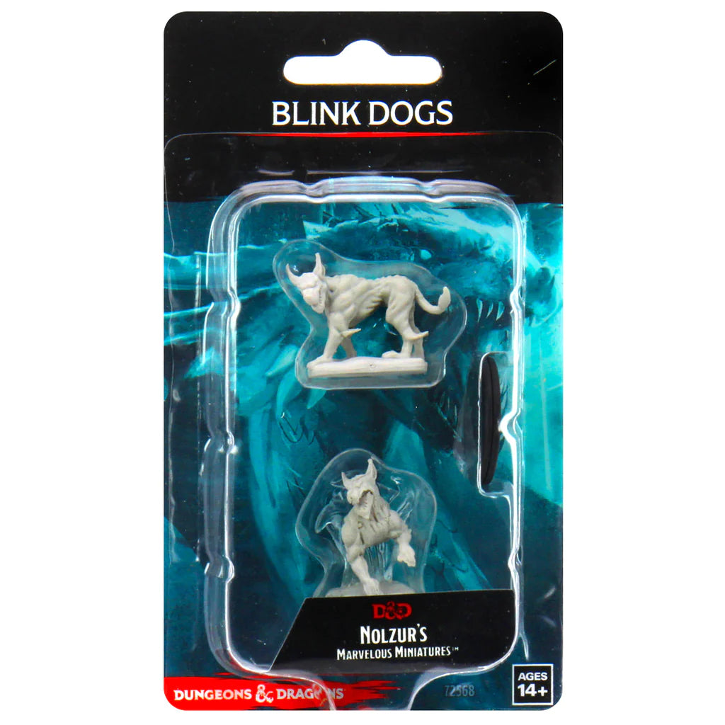 D&D NOLZUR'S MARVELOUS MINIATURES: BLINK DOGS | Gamers Paradise