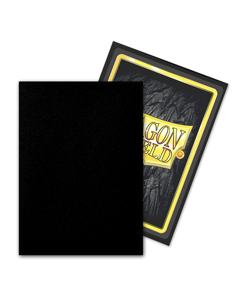 Dragon Shield: 100ct Outer Sleeves - Matte Black (Standard) | Gamers Paradise